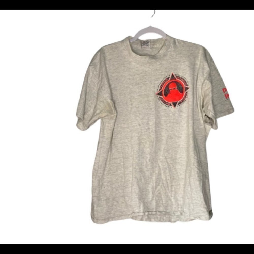Public Image Vintage 1990 Tshirt FLAWED RIPPED